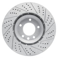 DFC 88-91 BMW M3 Front Right Drilled & Slotted Geoperformance Rotor