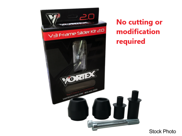 Vortex Racing 17-20 Kawasaki Z900 V3 2.0 Frame Slider Kit- No Cut