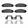 DFC 07-19 Chrysler 200 Front 5000 Advanced Ceramic Brake Pads and Hardware Kit