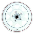 16X6 WHITE 8 SPOKE RIM BP 65.5 ET 0 CB 4.28 3300 LBS