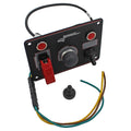 FLIPUP START / IGNITION PANEL W/ 1 ACC & PILOT LIGHTS