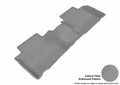 3D MAXpider 2014-2020 Nissan Rogue Kagu 2nd Row Floormats - Gray