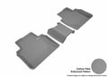 3D MAXpider 2018-2020 Honda Accord Kagu 2nd Row Floormats - Gray