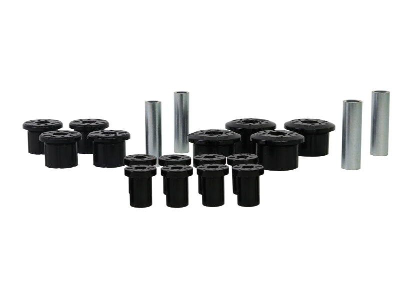 Spring - bushing kit 16 Bushings 4 Tubes Grease Install Guide