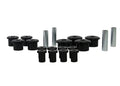 Spring - bushing kit 16 Bushings 4 Tubes Grease Install Guide