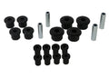 Spring - bushing kit 16 Bushings 4 Tubes Grease Install Guide