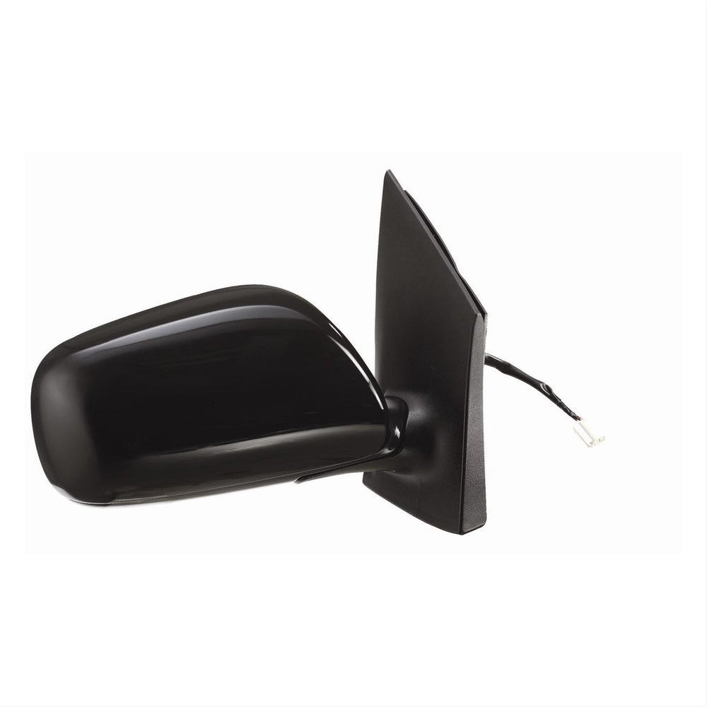 0611TOYOTA YARIS SEDAN RH POWER FOLDAWAY OE MIRROR TEXTURED BLACK PTM COVER