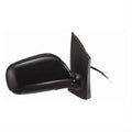 0611TOYOTA YARIS SEDAN RH POWER FOLDAWAY OE MIRROR TEXTURED BLACK PTM COVER