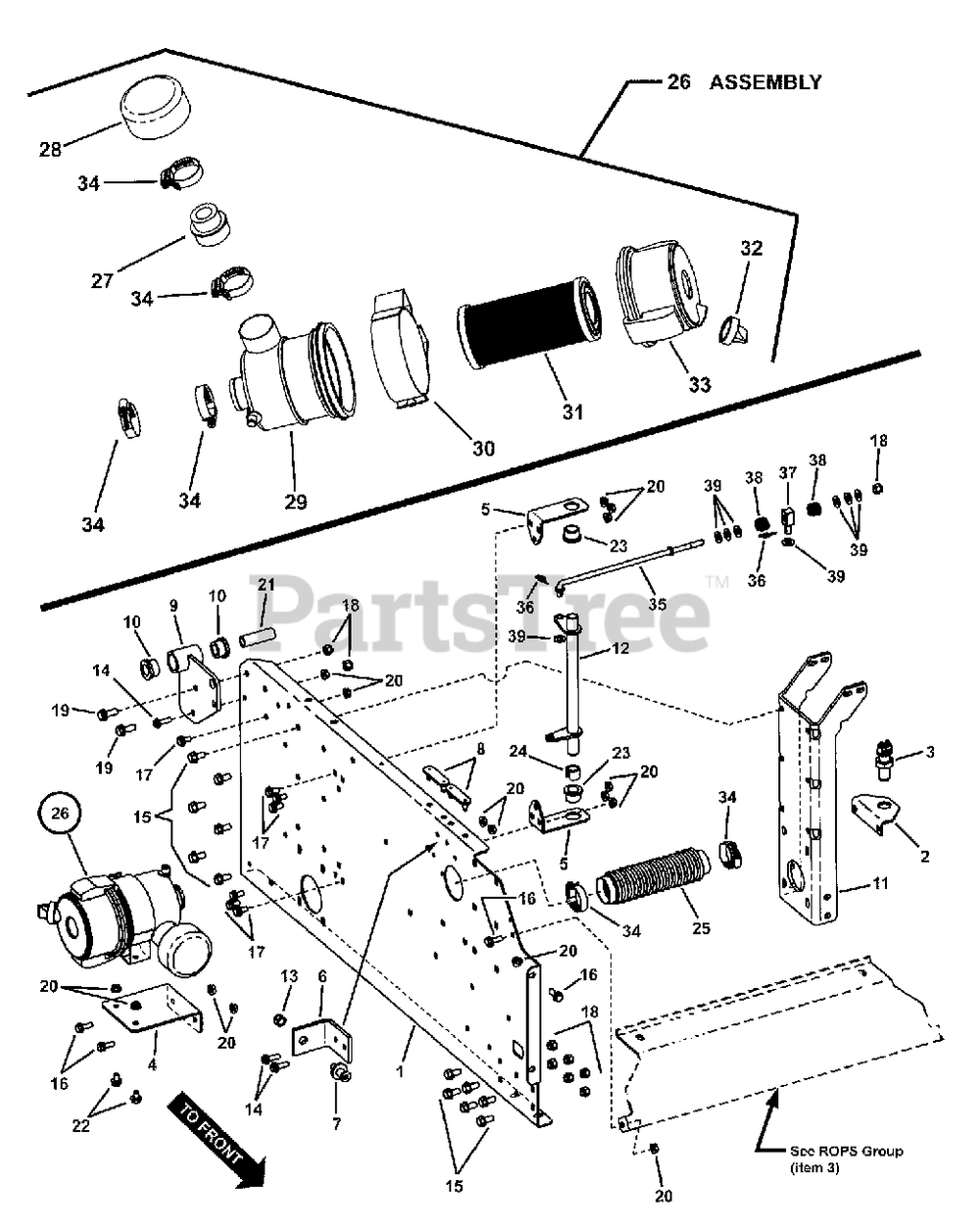 Hidden Hitch auto part