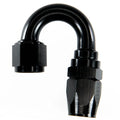 Fragola -12AN x 180 Degree Pro-Flow Hose End - Blue/Red