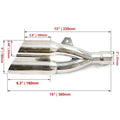 Exhaust Tip - Motor Cycle Turndown Style