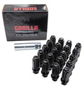 LUG NUTS 20PK 5LUG 141.50 ET SPLINE WIK TRK BLACK GOR