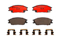 Brembo 95-05 Hyundai Accent/90-94 Excel Front Premium NAO Ceramic OE Equivalent Pad