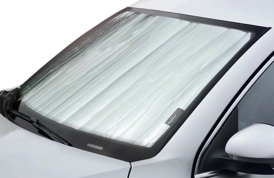 WeatherTech 24-25 Jeep Wagoneer S Windshield SunShade-Silver/Black