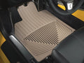 WeatherTech 05-11 Porsche 911 (997) Front Rubber Mats - Tan