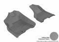 3D MAXpider 2009-2012 Dodge Ram 1500 Crew Cab/2500/3500/Crew Cab Kagu 1st Row Floormat - Gray