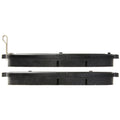 Centric Posi-Quiet Ceramic Brake Pads w/Hardware - Front