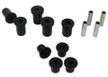 Control arm - lower bushing 9 Bushings 4 Tubes Grease Install Guide
