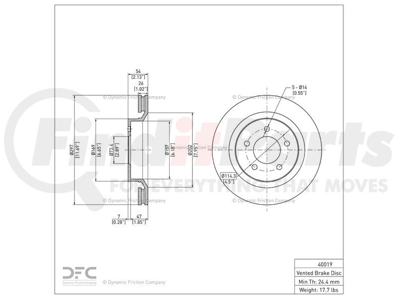 DFC auto part