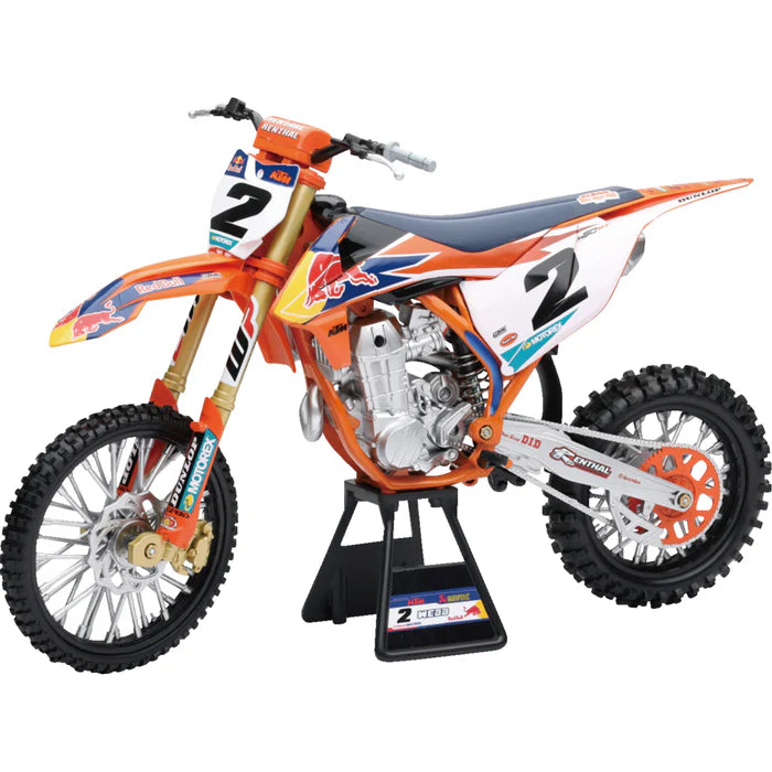 New Ray Toys Red Bull KTM 450SX-F (Cooper Webb #2)/ Scale - 1:6