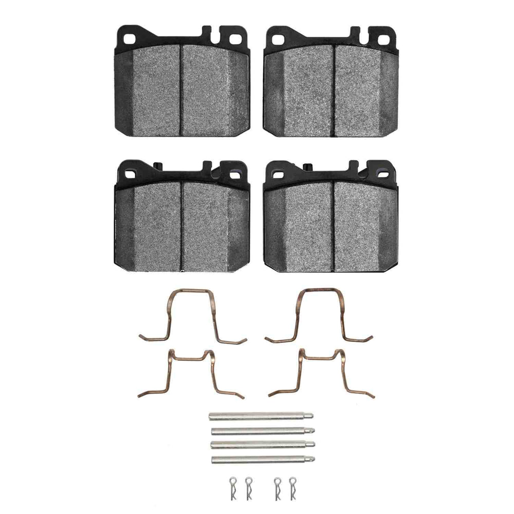 R1 79-85 Mercedes-Benz 500SEL Front Euro Ceramic Pads & Hardware Kit