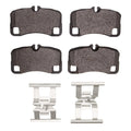 DFC 07-12 Porsche 911 Rear 5000 Advanced Low Metallic Brake Pads and Hardware Kit