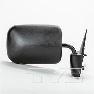 RH MIRROR OUTSIDE REAR VIEW MANUAL; BLACK DODGE RAM 1500/2500/3500 19941997