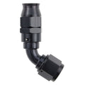 Fragola -12AN Real Street x 60 Degree Hose End Black For PTFE Hose