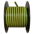 WIRE SPOOL 3 STRAND BONDED PARALLEL 16 GAUGE; YEL BROWN GREEN 100 FT