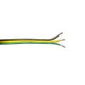 WIRE SPOOL 3 STRAND BONDED PARALLEL 16 GAUGE; YEL BROWN GREEN 100 FT