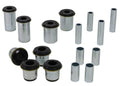 Control arm - front upper and lower bushing 8 Shell Bushings 8 Tubes Grease