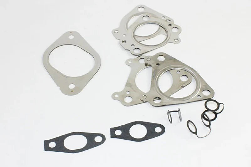 ~(2 lbs. 6X6X3)~ 2007.5-2010 GM Duramax 2500/3500 Diesel 6.6 Turbo Install Gasket Kit LMM Contains: Manifold to Up Pipe Up Pipe to EGR Up Pipe to Turbo and both Drain tube gaskets. Also includes Banjo Washers