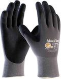 MAXIFLEX 15G KNIT/NYLON GLOVE MICROFOAM NITRILE GRIP PALM/TOUCHSCREEN FRIENDLYA4 ABRASIONSIZE L
