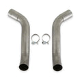 Exhaust Tips GM C1500, K1500 Stealth Exit Fits 1988-1998 GM C1500, K1500 (GMt400) Trucks And Suvs 409 Stainless Steel 2.5-Inch Stealth Exit Tips Hooker BlackHeart