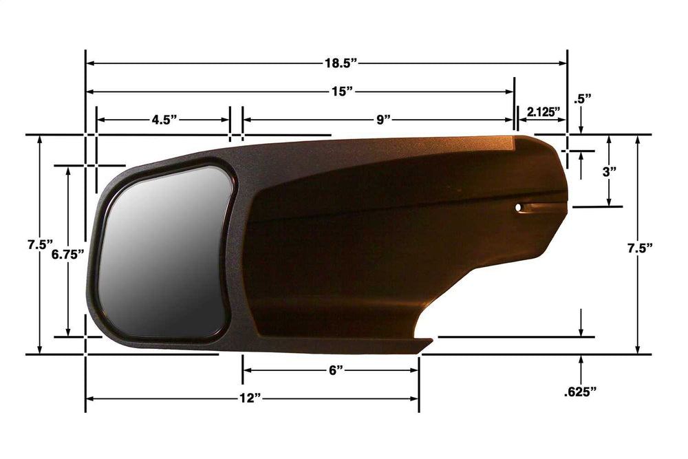 1418 SILVERADO/SIERRA TOWING MIRRORS PAIR
