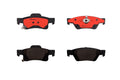 Brembo 11-21 Dodge Durango/17-21 Jeep Grand Cherokee Rear Premium NAO Ceramic OE Equivalent Pad