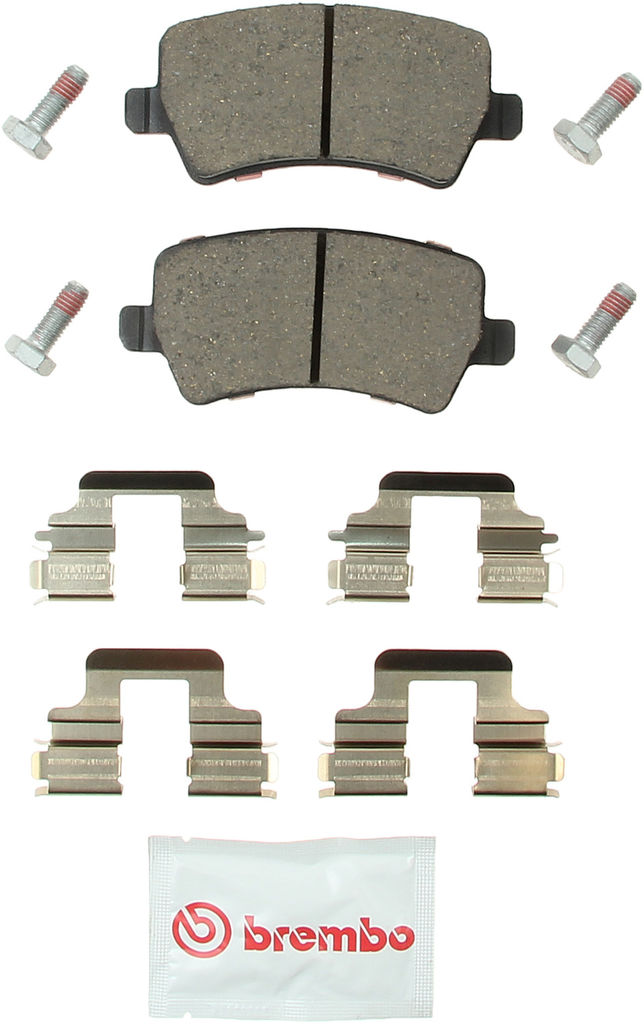 Brembo 13-15 Land Rover LR2 Premium NAO Ceramic OE Equivalent Pad - Rear