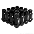 BLOX Racing Street Series Forged Lug Nuts - Black 12 x 1.25mm - Set of 16