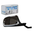 9296 FORD BRONCO/F150F350 RH POWER FOLDAWAY OE MIRROR BLACK W/CHROME COVER PADDLE DESIGN