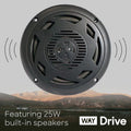 6" BLUETOOTH WATERPROOF SPEAKERS,
