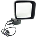 RH MIRROR OTR REAR VIEW POWER; HEATED; GLOSS BLACK JEEP WRANGLER 1414
