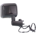 RH MIRROR OTR REAR VIEW POWER; HEATED; GLOSS BLACK JEEP WRANGLER 1414
