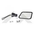 Door Mirror Kit 1981-1986 CJ-8 Right Mirror And Arm Stainless Steel RT Off Road