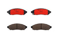 Brembo 15-18 Chevrolet City Express/11-14 Nissan Leaf Front Premium NAO Ceramic OE Equivalent Pad