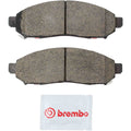Brembo 15-18 Chevrolet City Express/11-14 Nissan Leaf Front Premium NAO Ceramic OE Equivalent Pad