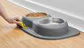 WeatherTech Pet Feeding System Double High 16oz 4in. Poly Bowl - Tan