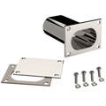 QTP 3in Weld-On QTEC Low Profile Conncetion Oval Tube Kit
