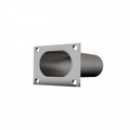QTP 3in Weld-On QTEC Low Profile Conncetion Oval Tube Kit