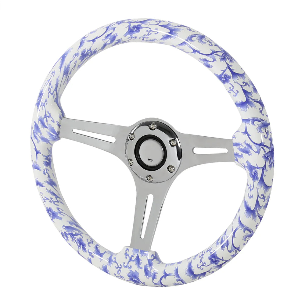 350MM STEERING WHEEL WITH GRAPHIC-