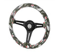 350MM STEERING WHEEL WITH GRAPHIC-